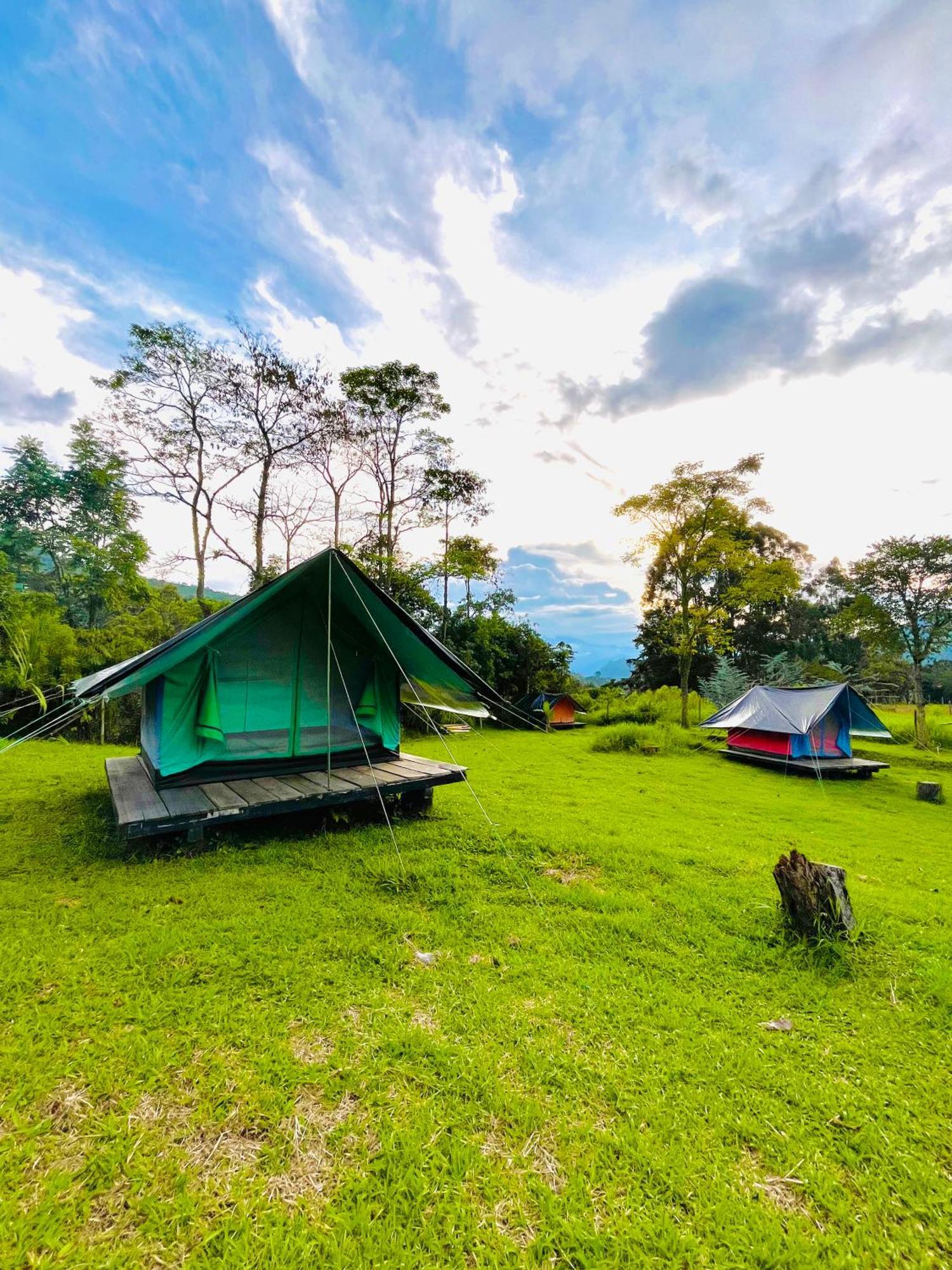 Ecoxplora-Zona De Camping Jardín Extérieur photo