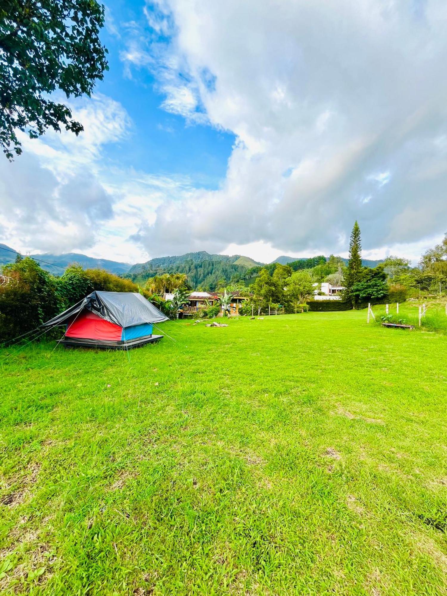 Ecoxplora-Zona De Camping Jardín Extérieur photo