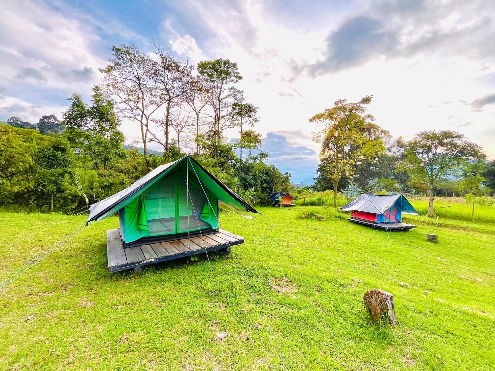 Ecoxplora-Zona De Camping Jardín Extérieur photo
